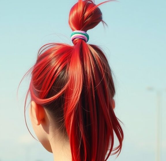  11 Stunning Red Ponytail Hairstyles for Black Women